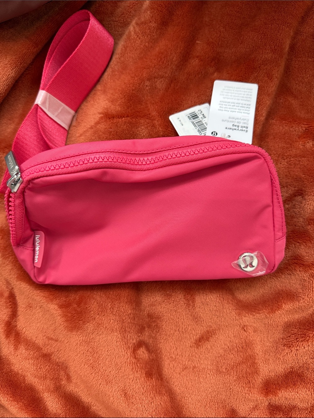 lululemon athletica Hot Pink Crossbody Waist Pouch